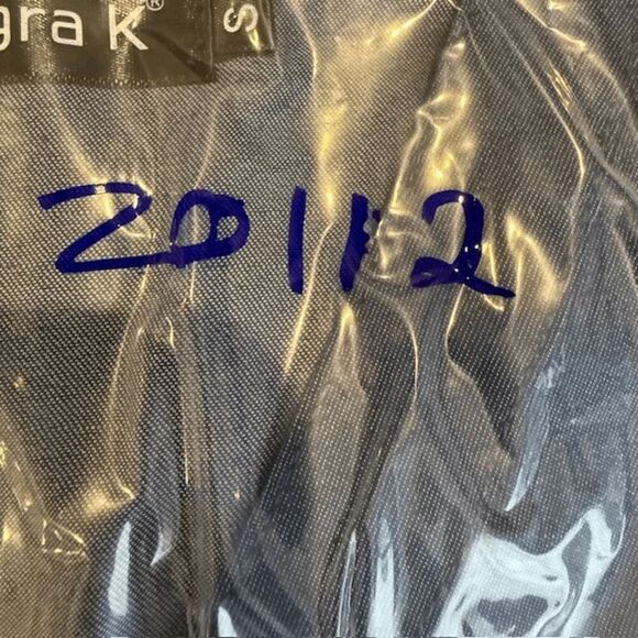 Allegra K Chambray Mini Dress Short Puff Sleeve Pintucks Button Front Size Small - Picture 11 of 11